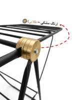 بند رخت تاشو مشکی مناسب آپارتمان - تصویر 5